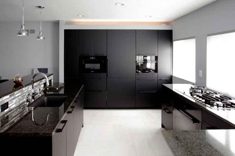 The Rise of the Black Kitchen: Dark Ambient Kitchens are Trending –  Minimalism