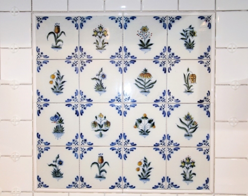 Whole tile section