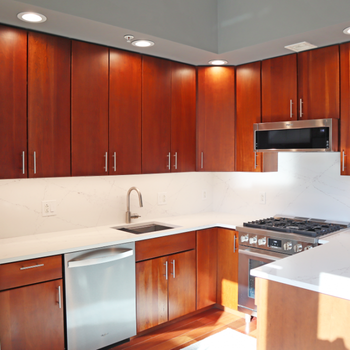 Custom Stain Match Kitchen